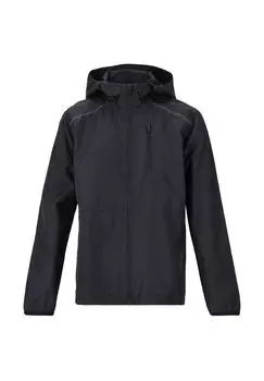 Беговая куртка Hugoee с ветро- и водоотталкивающей функцией ENDURANCE, черный