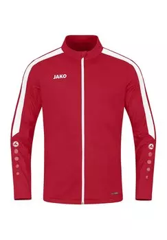 Беговая куртка JAKO, красно-белая