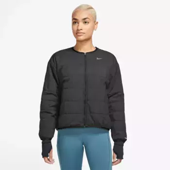 Беговая куртка Nike "THERMA-FIT SWIFT ЖЕНСКАЯ КУРТКА", черный