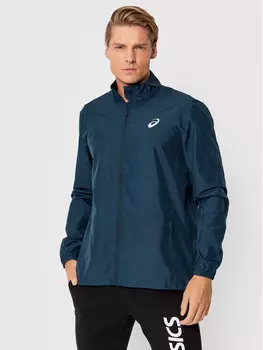 Беговая куртка стандартного кроя Asics, синий