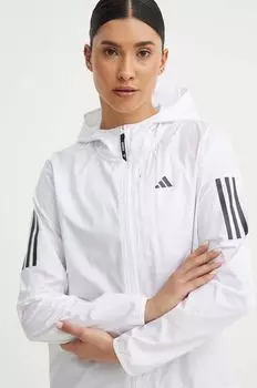 Беговая куртка The Run Base. adidas Performance, белый