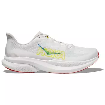 Беговая обувь Hoka Mach 6, цвет White/Nimbus Cloud
