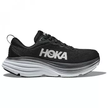 Беговая обувь Hoka Women's Bondi 8, цвет Black/White