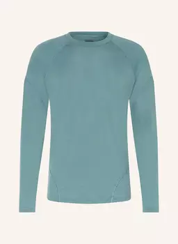 Беговая рубашка cross run SALOMON, цвет PETROL