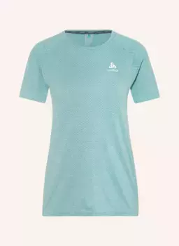 Беговая рубашка essential seamless Odlo, бирюзовый