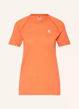 Беговая рубашка essential seamless Odlo, оранжевый
