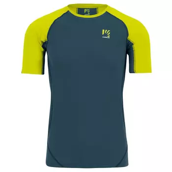 Беговая рубашка Karpos Lavaredo Jersey, цвет Stargazer/Primrose