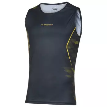 Беговая рубашка La Sportiva Pacer Tank, цвет Black/Yellow