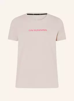 Беговая рубашка on-run-t On, цвет ROS/PINK