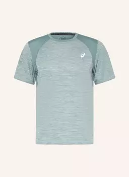 Беговая рубашка road ss ASICS, цвет PETROL