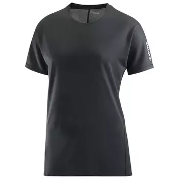Беговая рубашка Salomon Women's Sense Aero S/S Tee, цвет Deep Black