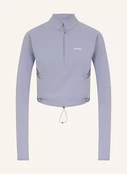 Беговая рубашка sense aero гибрид Salomon, серый