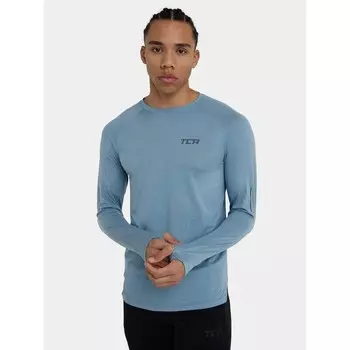 Беговая рубашка Tca, светло-синий