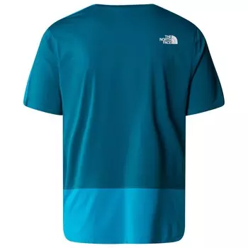 Беговая рубашка The North Face Summit High Trail Run S/S, цвет Sapphire Slate/Blue Moss