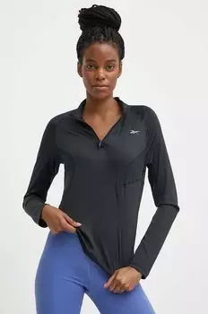 Беговая толстовка Reebok, черный