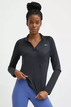 Беговая толстовка Reebok, черный