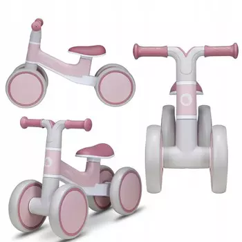 Беговел, ходунки, катание, 4 колеса, АМОРТИЗАЦИЯ для годовалого Лионело Вилли Lionelo