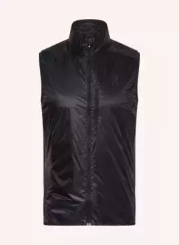Беговой жилет weather vest On, черный