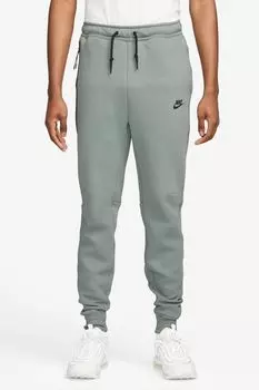 Беговые брюки из технического флиса Nike, зеленый