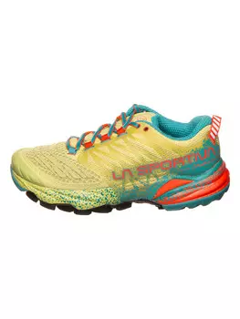 Беговые кроссовки Akasha II LA SPORTIVA, цвет gelb/trkis