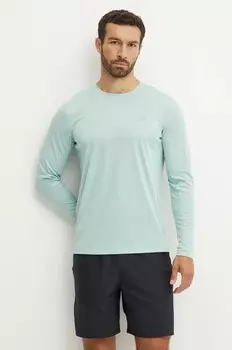 Беговые кроссовки Asics Core с длинным рукавом, бирюзовый