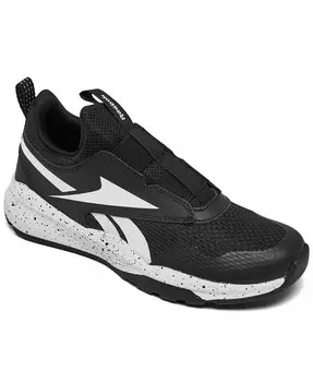 Беговые кроссовки без шнуровки Little Kids XT Sprinter от Finish Line Reebok, черный