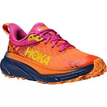 Беговые кроссовки Challenger ATR 7 GTX женские HOKA, цвет Vibrant Orange/Pink Yarrow