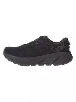 Беговые кроссовки Clifton L Suede HOKA ONE ONE, черный