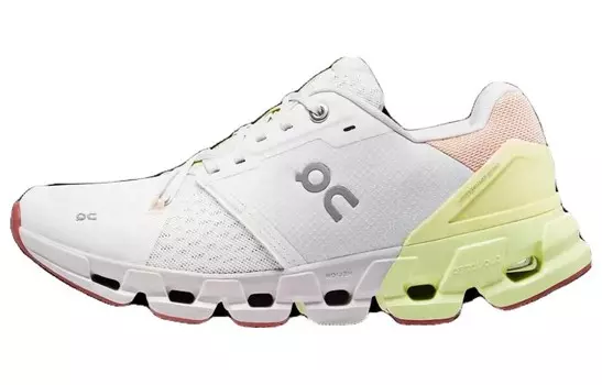 Беговые кроссовки Cloudflyer 4 White Hay женские On