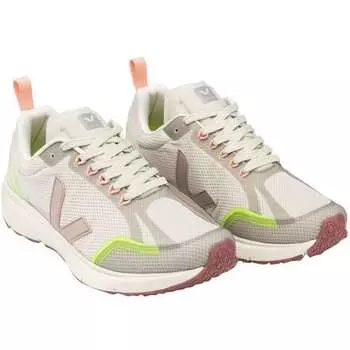 Беговые кроссовки Condor 2 женские Veja, цвет Natural/Babe/Jaune Fluo