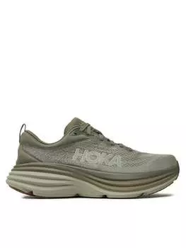 Беговые кроссовки Hoka Bondi 8, хаки