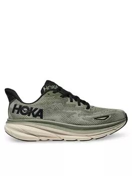 Беговые кроссовки Hoka Clifton 9 1127895, хаки