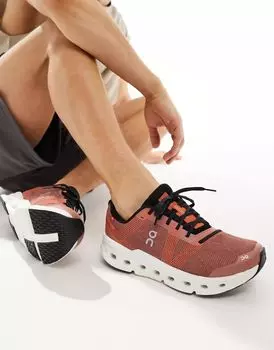 Беговые кроссовки ON Cloudgo цвета слоновой кости красного дерева On Running
