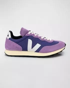 Беговые кроссовки Rio Branco с цветными блоками VEJA, цвет Purple White