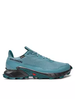 Беговые кроссовки Salomon Alphacross 5 Gore-Tex, серый