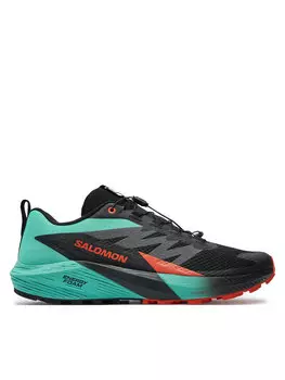 Беговые кроссовки Salomon Sense Ride 5 L47698200, зеленый/черный