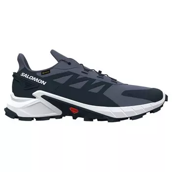 Кроссовки Salomon Supercross 4 Goretex Trail, синий/черный/белый