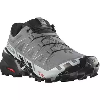 Беговые кроссовки Speedcross 6 Wide для трейлраннинга мужские Salomon, цвет Quiet Shade/Black/Pearl Blue