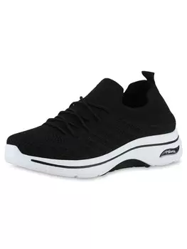 Беговые кроссовки VAN HILL, цвет schwarz weiss