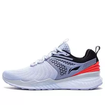 Беговые кроссовки (WMNS) Li-Ning Cloud 5 V2 'White Grey Red'