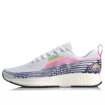 Беговые кроссовки (WMNS) Li-Ning Rouge Rabbit IV 'White Rainbow', белый
