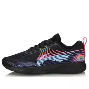 Беговые кроссовки (WMNS) Li-Ning Rouge Rabbit IV 'Black Blue', черный