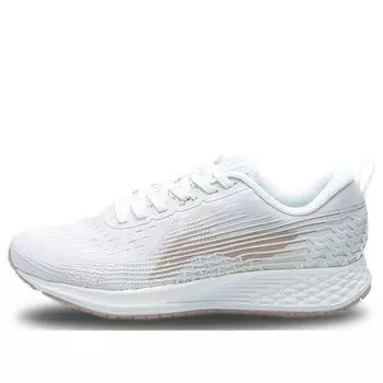 Беговые кроссовки (WMNS) Li-Ning Rouge Rabbit IV 'White Silver Orange'