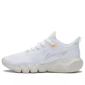 Беговые кроссовки (WMNS) Li-Ning Sport Leisure 'White Orange Gradient', белый