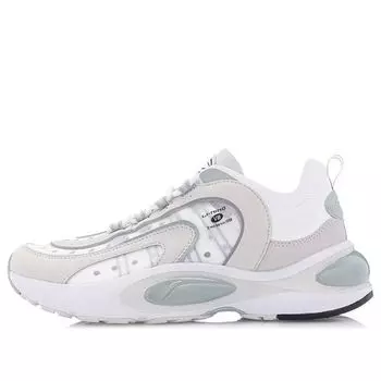 Беговые кроссовки (WMNS) Li-Ning V8 'Light Grey Pink', серый