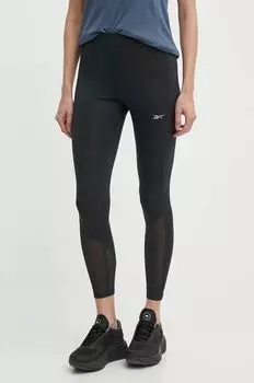 Беговые леггинсы Reebok, черный