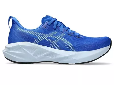 Беговые мужские кроссовки Asics Novablast 5, Illusion Blue/Light Blue, синий