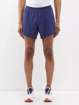 Беговые шорты fast and free 6 дюймов Lululemon, синий