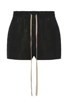 Беговые шорты из мятого полиэстера Fear Of God, черный