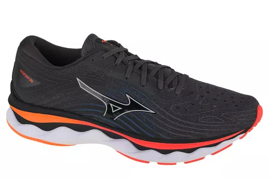 Кроссовки Mizuno Wave Sky 6, темно-серый/оранжевый